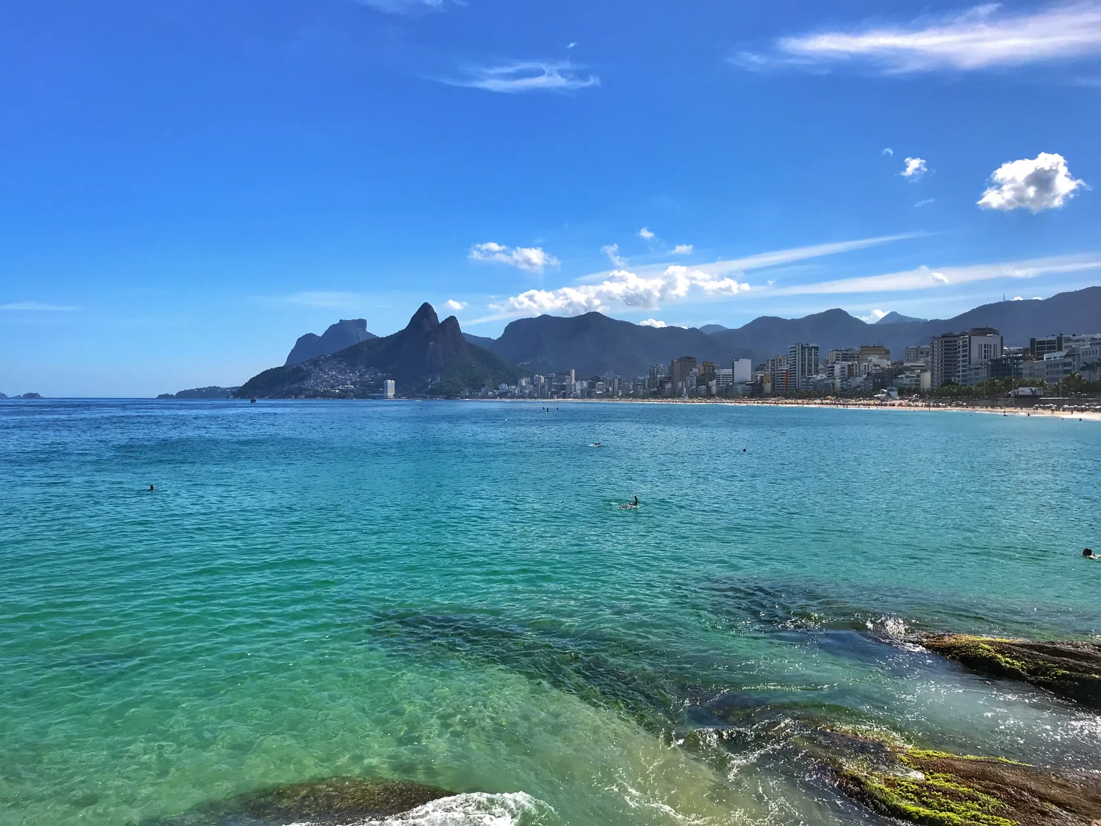 Playa de Ipanema vista desde Arpoador