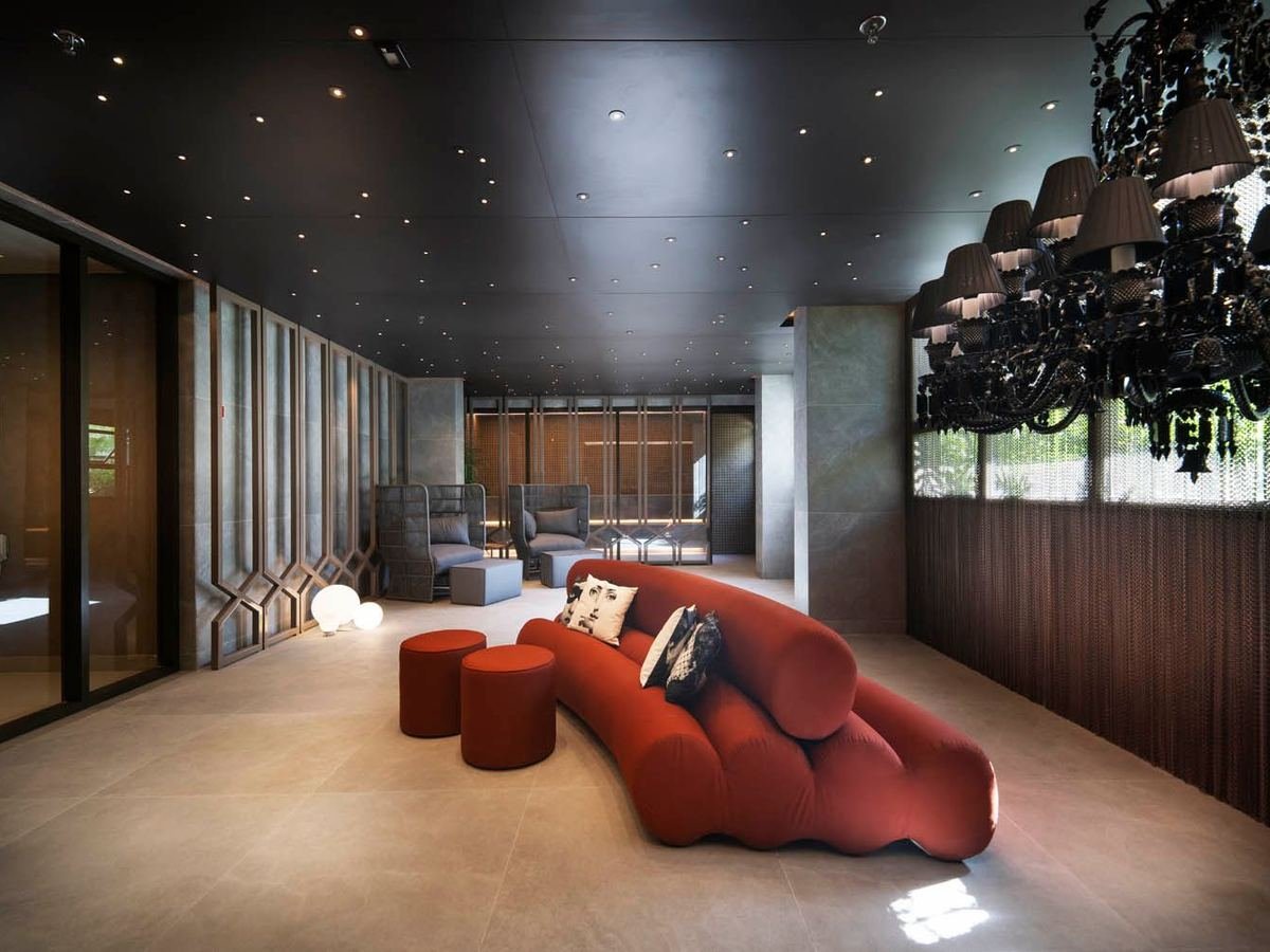 Lounge de repouso, junto ao spa