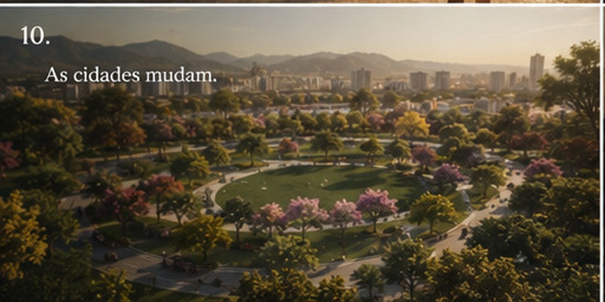 As cidades mudam.