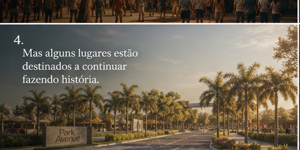 Mas alguns lugares estão destinados a continuar fazendo história.