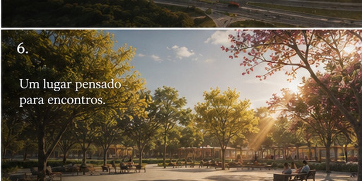 Um lugar pensado para encontros.